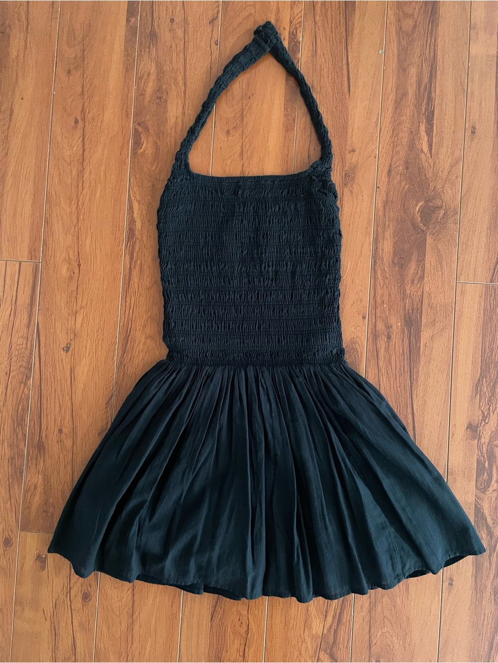 Abercrombie smocked mini dress